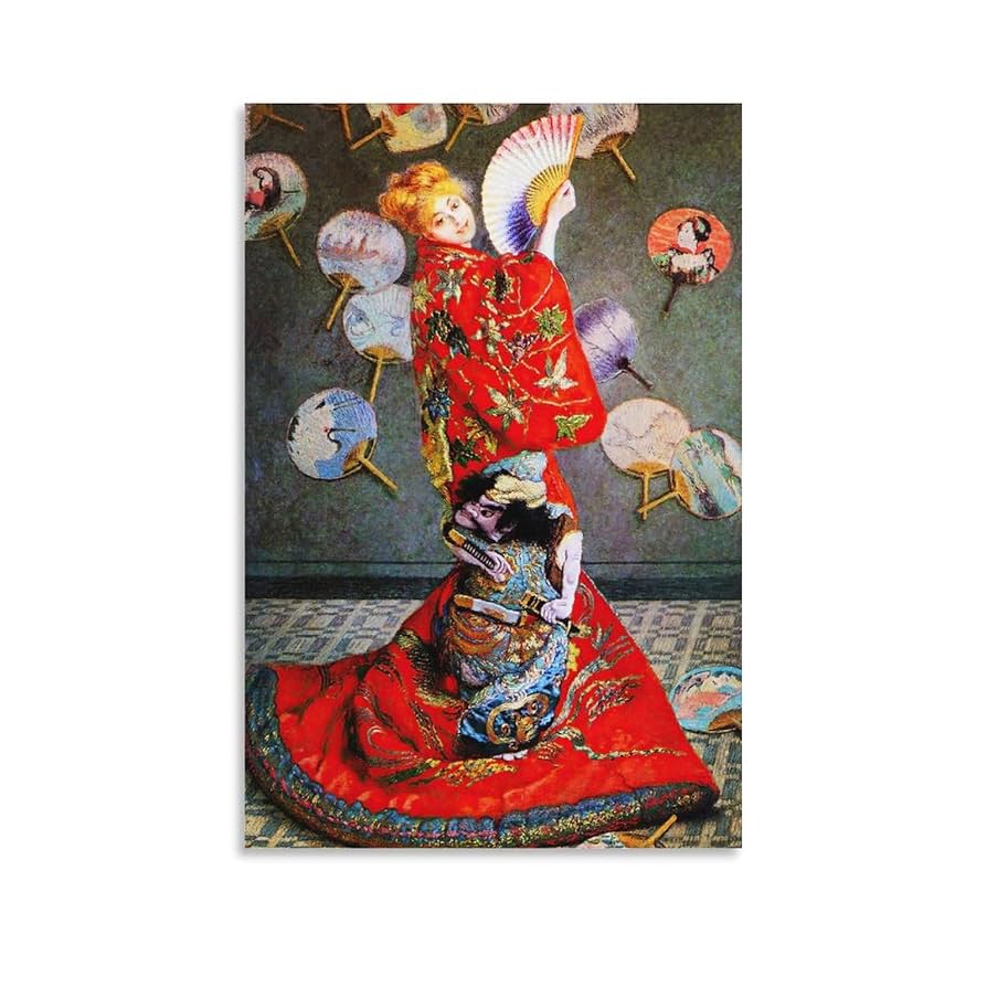 絵画  複製画  アートポスター　クロード・モネ Amazon.co.jp: アートパネル クロード モネ 油絵 風景画 絵画